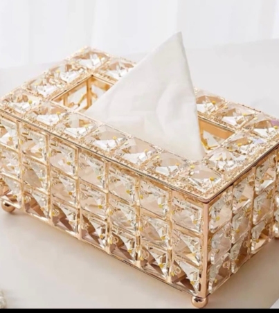 Cystal tissue box