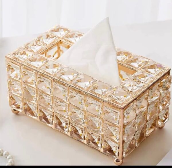 Cystal tissue box